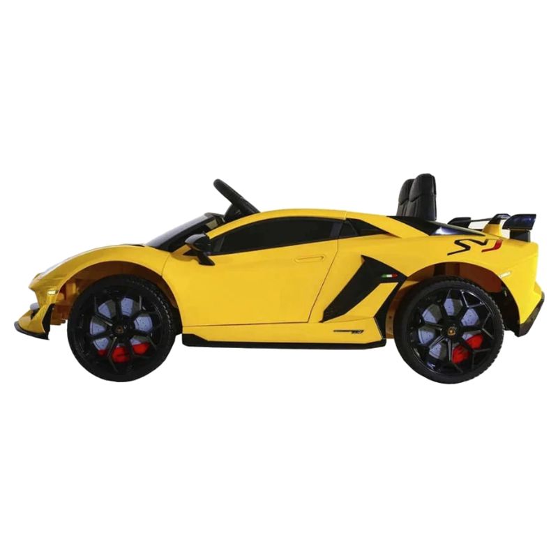 Myts - 24V Lamborghini 2 Seater Aventador Electric Car - Yellow