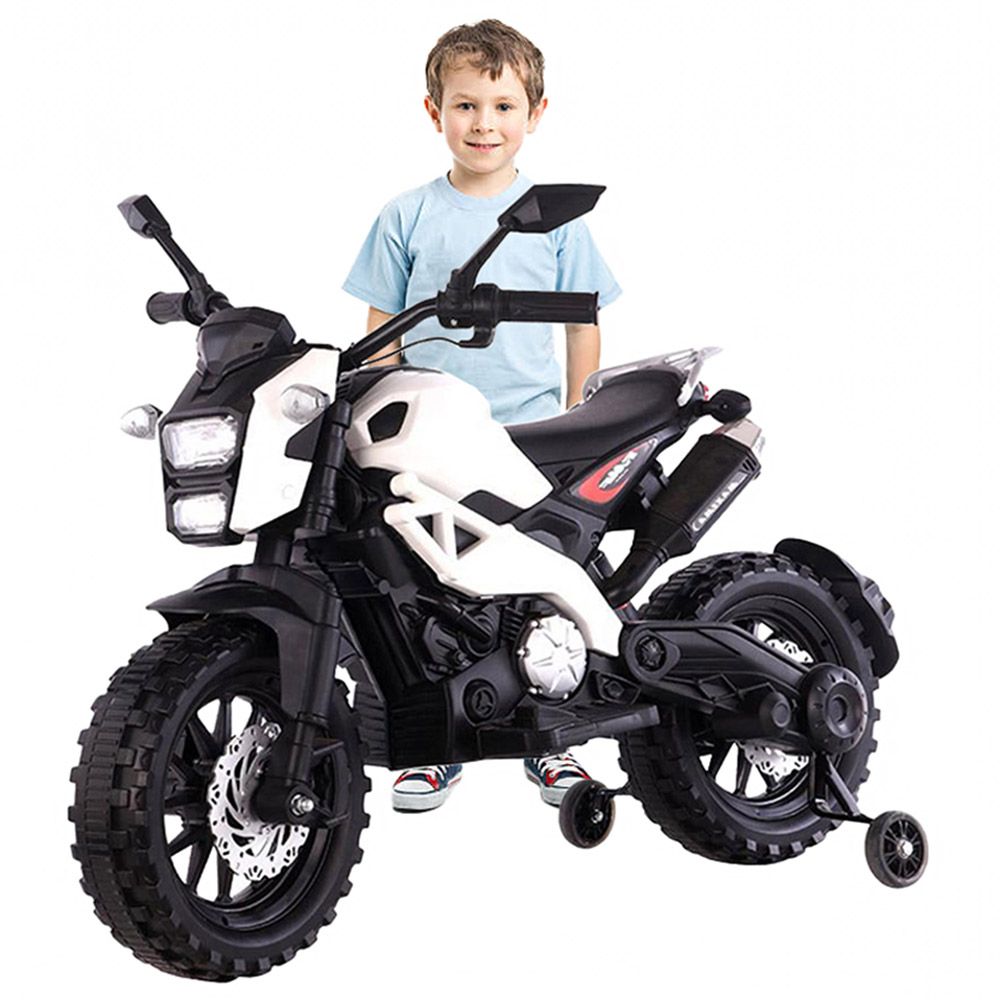 Myts - 12V Electric Rideon Bike For Kids - Color May Vary