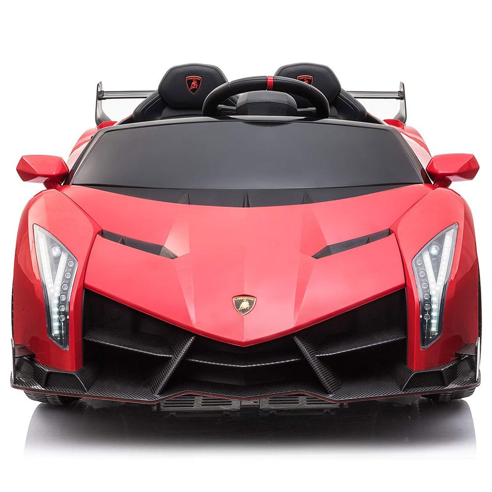 Myts - 12V Lamborghini Veneno 2 Seater Ride On Car - Red