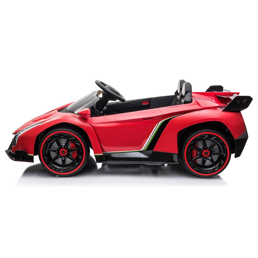 Myts - 12V Lamborghini Veneno 2 Seater Ride On Car - Red