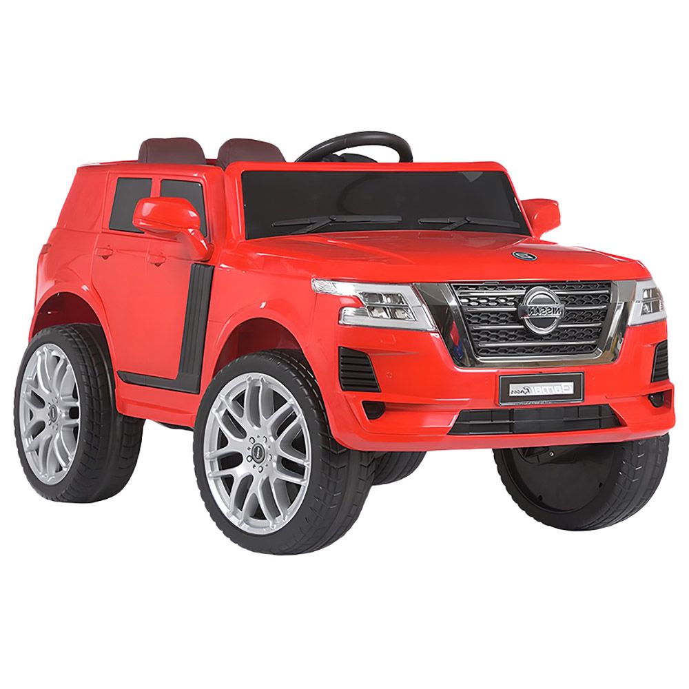 Myts - 12V Super Sport Nissan Patrol Rideon For Kids - Red