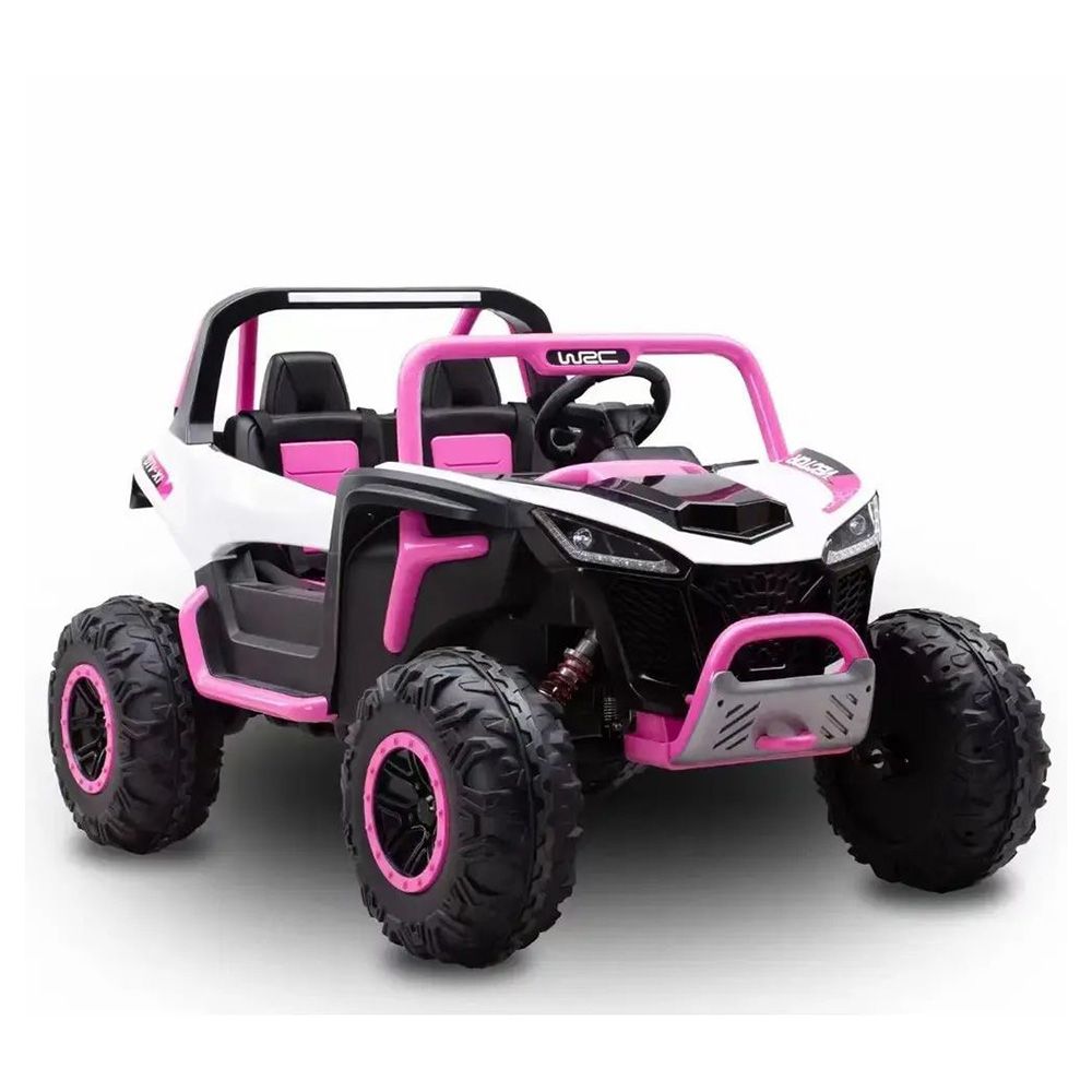 Myts - Super Hawk UTV Girls Ride-On Jeep - Pink - 12 V