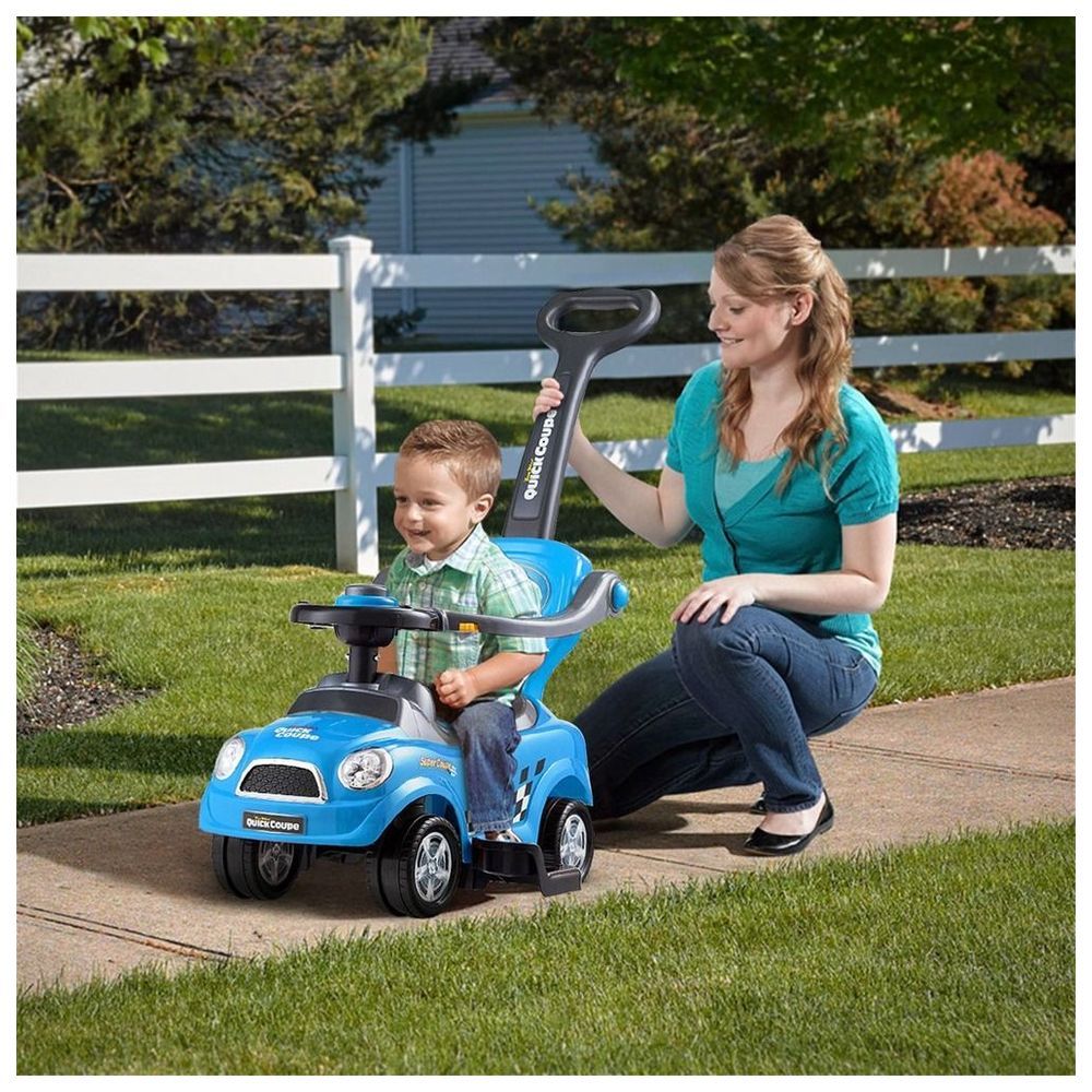 Myts - Polo Little Push Car With Handle - Blue