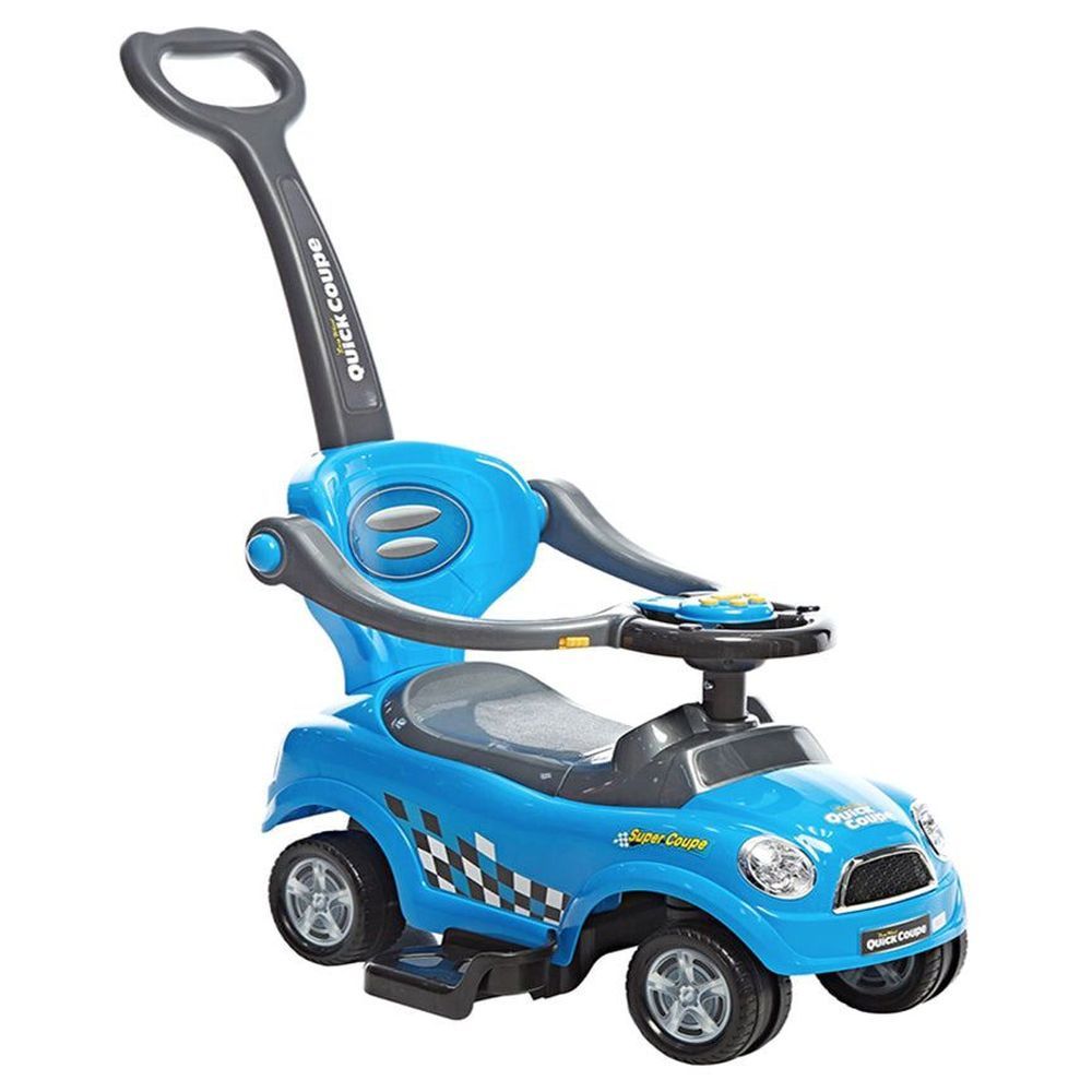 Myts - Polo Little Push Car With Handle - Blue