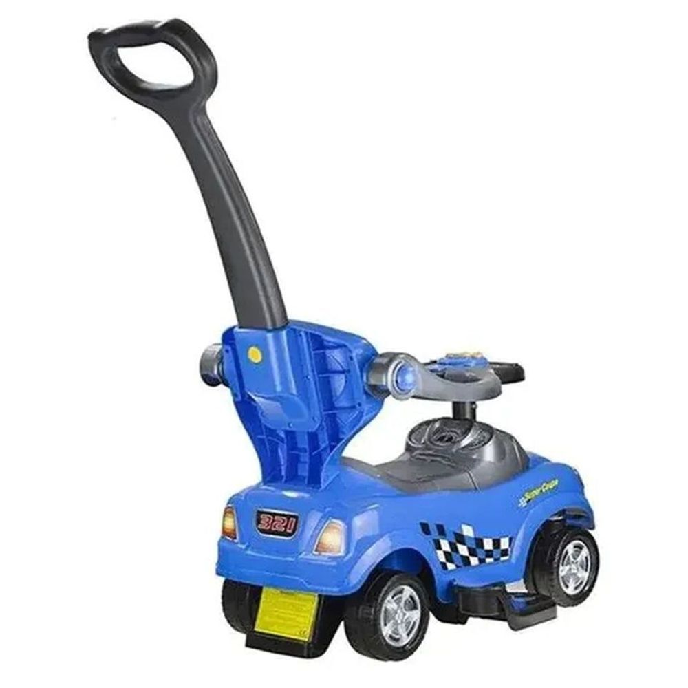 Myts - Polo Little Push Car With Handle - Blue