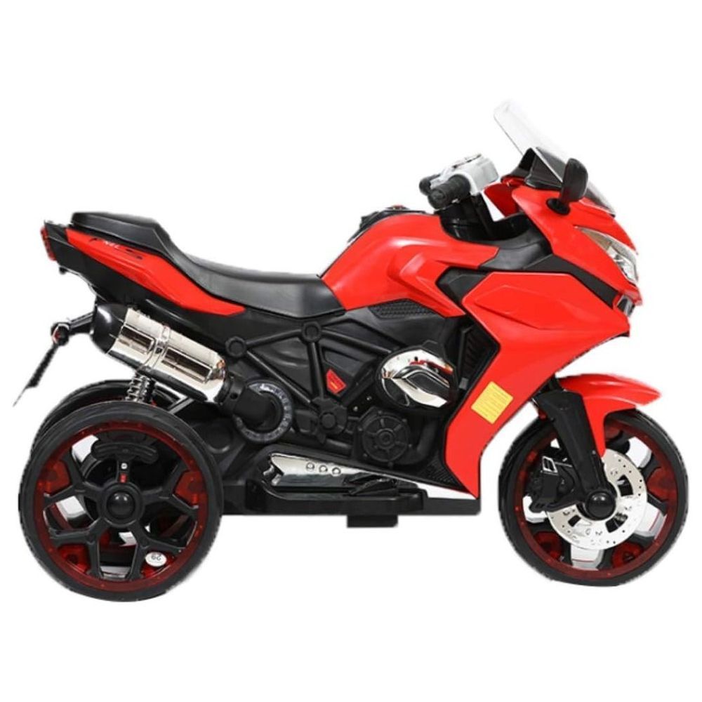 Myts - Electric Motorcycle Ride-On Super Bike - Red - 6 V