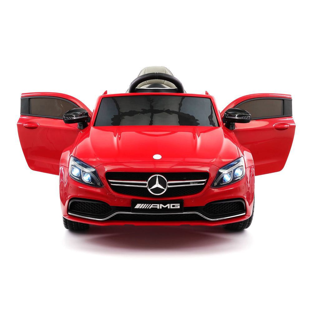 Myts - Mercedes AMG Coupe Kids Ride-On Car - Red - 12 V