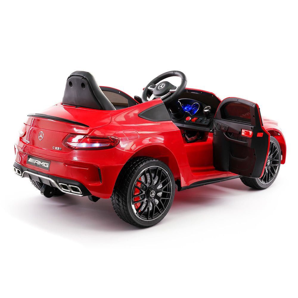 Myts - Mercedes AMG Coupe Kids Ride-On Car - Red - 12 V