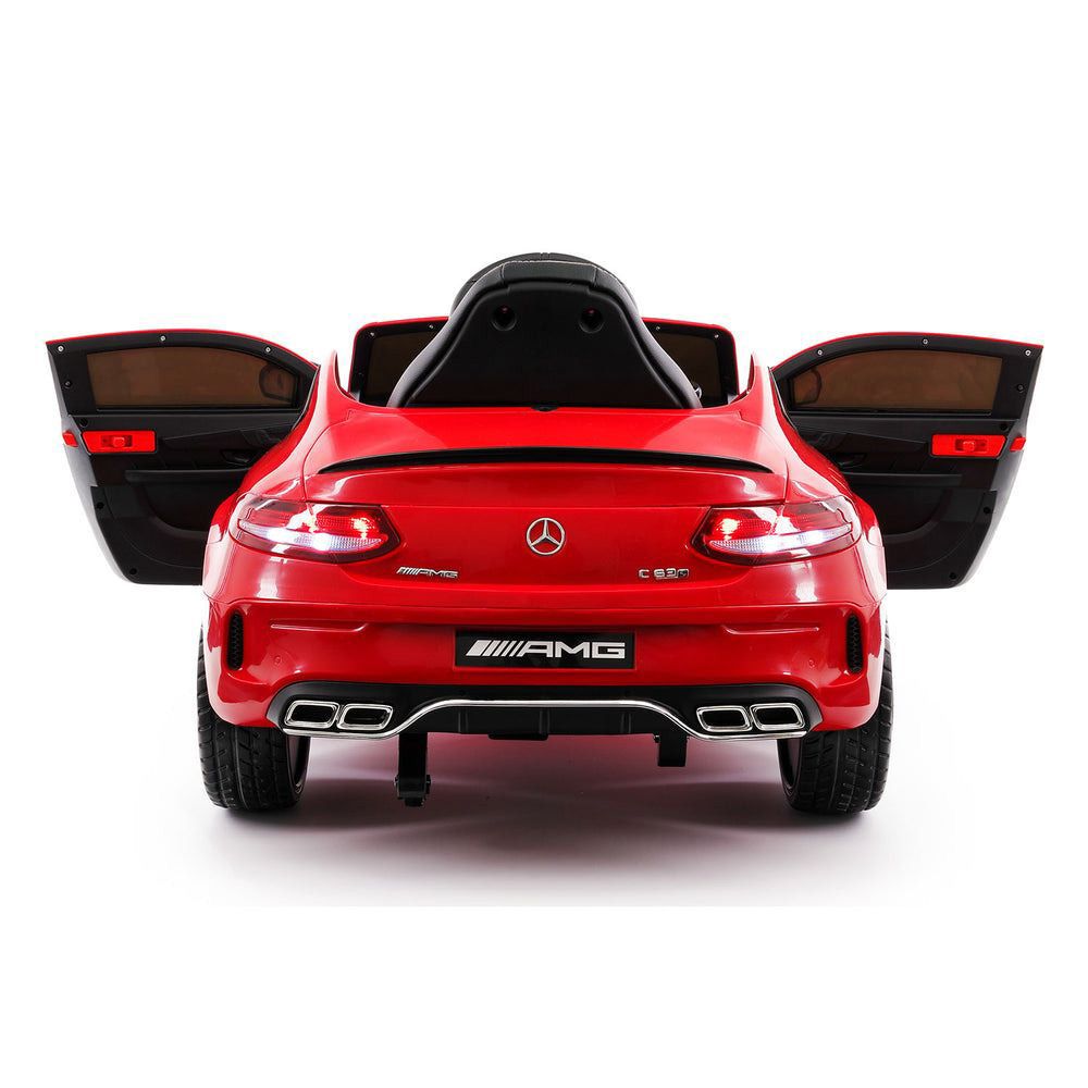 Myts - Mercedes AMG Coupe Kids Ride-On Car - Red - 12 V