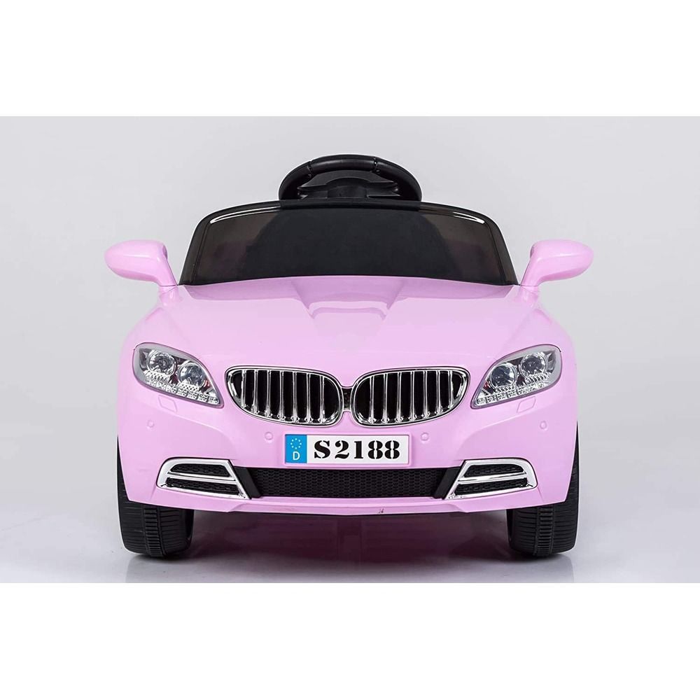 Myts - Stylish BMW Coupe Style Electric Ride-On Car - Pink - 6 V