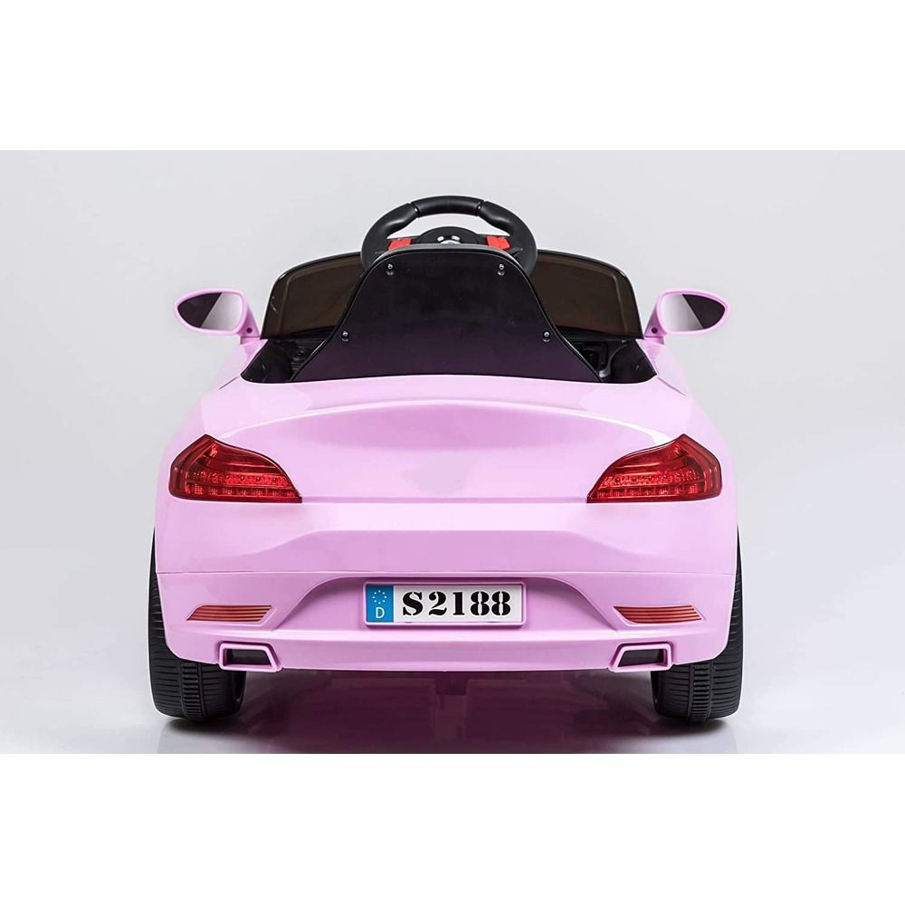 Myts - Stylish BMW Coupe Style Electric Ride-On Car - Pink - 6 V