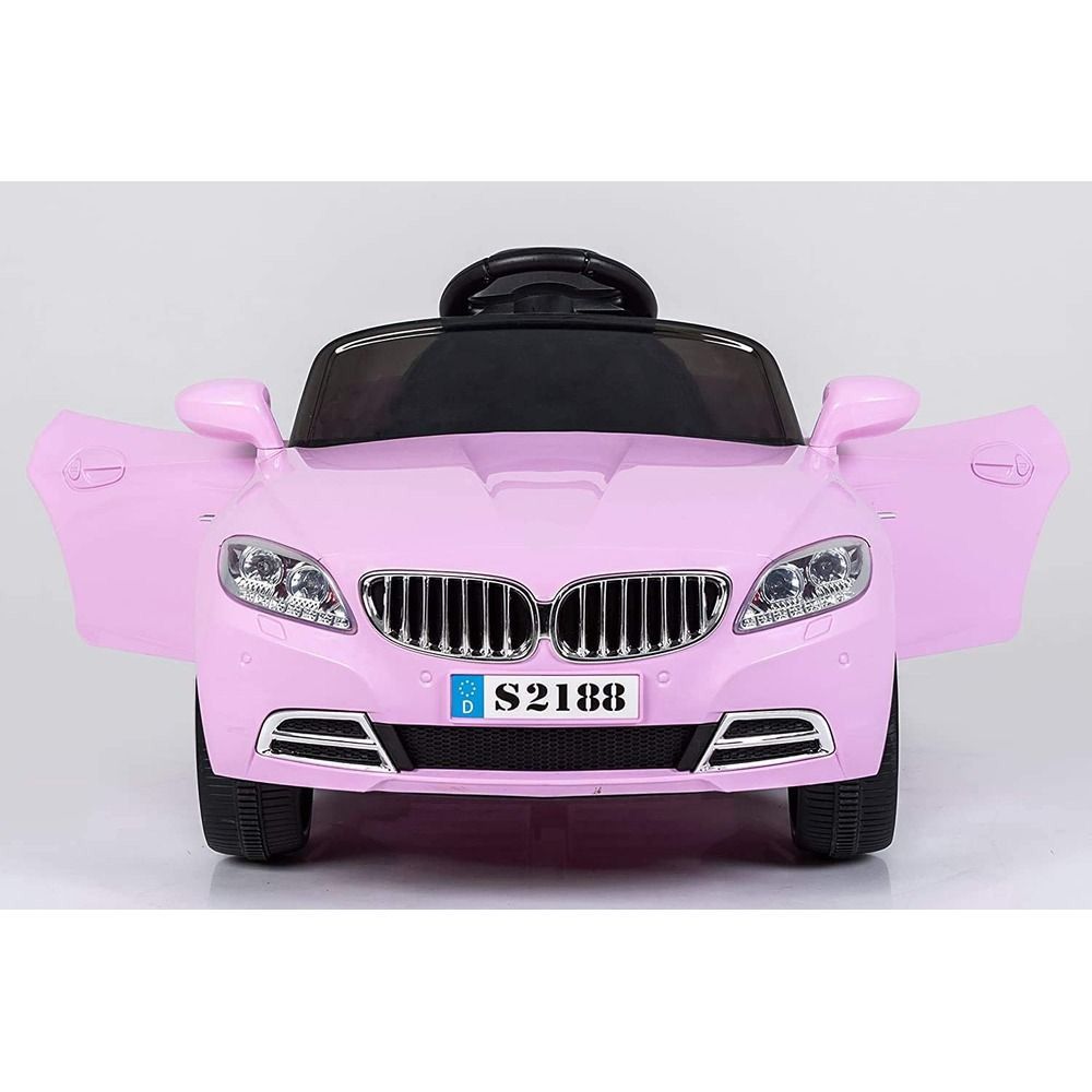 Myts - Stylish BMW Coupe Style Electric Ride-On Car - Pink - 6 V