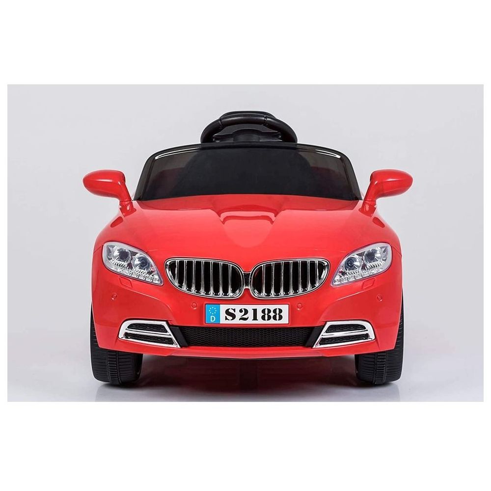 Myts - Stylish BMW Coupe Style Electric Ride-On Car - Red - 6 V