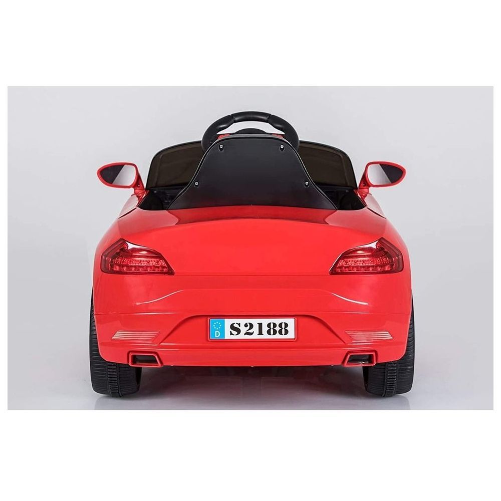 Myts - Stylish BMW Coupe Style Electric Ride-On Car - Red - 6 V