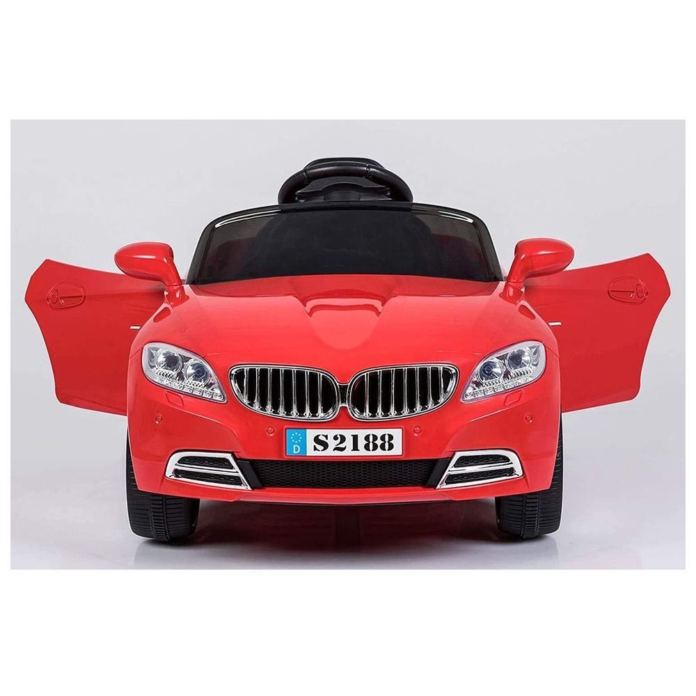 Myts - Stylish BMW Coupe Style Electric Ride-On Car - Red - 6 V