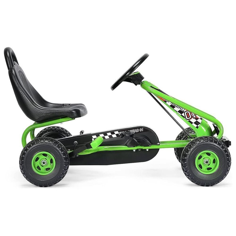 Myts - Racing Adventure Pedal Go Kart Car - Green