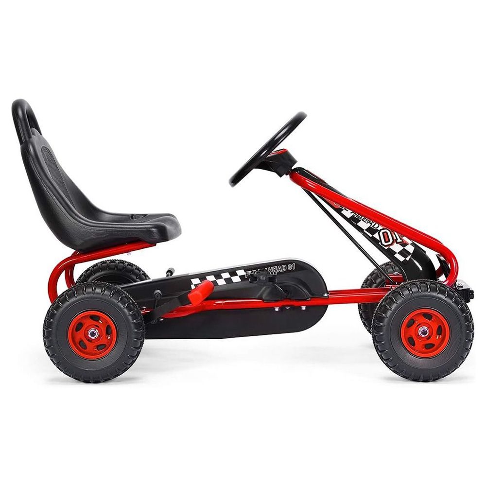 Myts - Racing Adventure Pedal Go Kart Car - Red