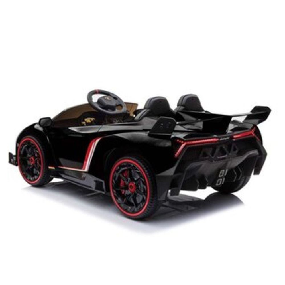 Myts - Lamborghini Veneno 2 Seater Ride-On Car - Black - 12 V