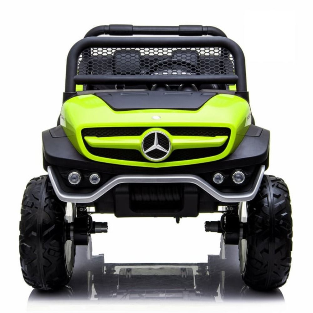 Myts - UTV Mercedes-Benz Unimog Ride-On Car - Green - 12 V