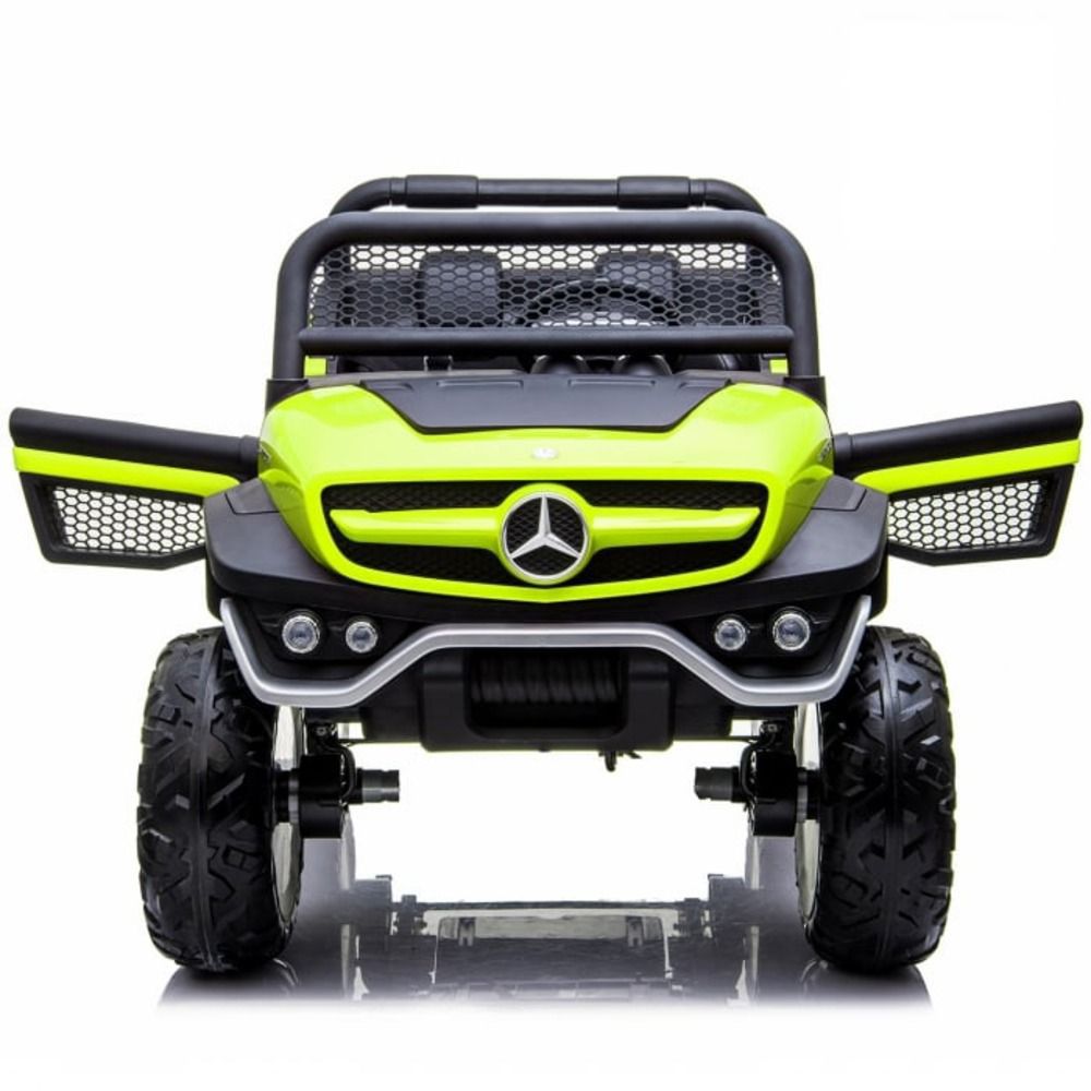 Myts - UTV Mercedes-Benz Unimog Ride-On Car - Green - 12 V