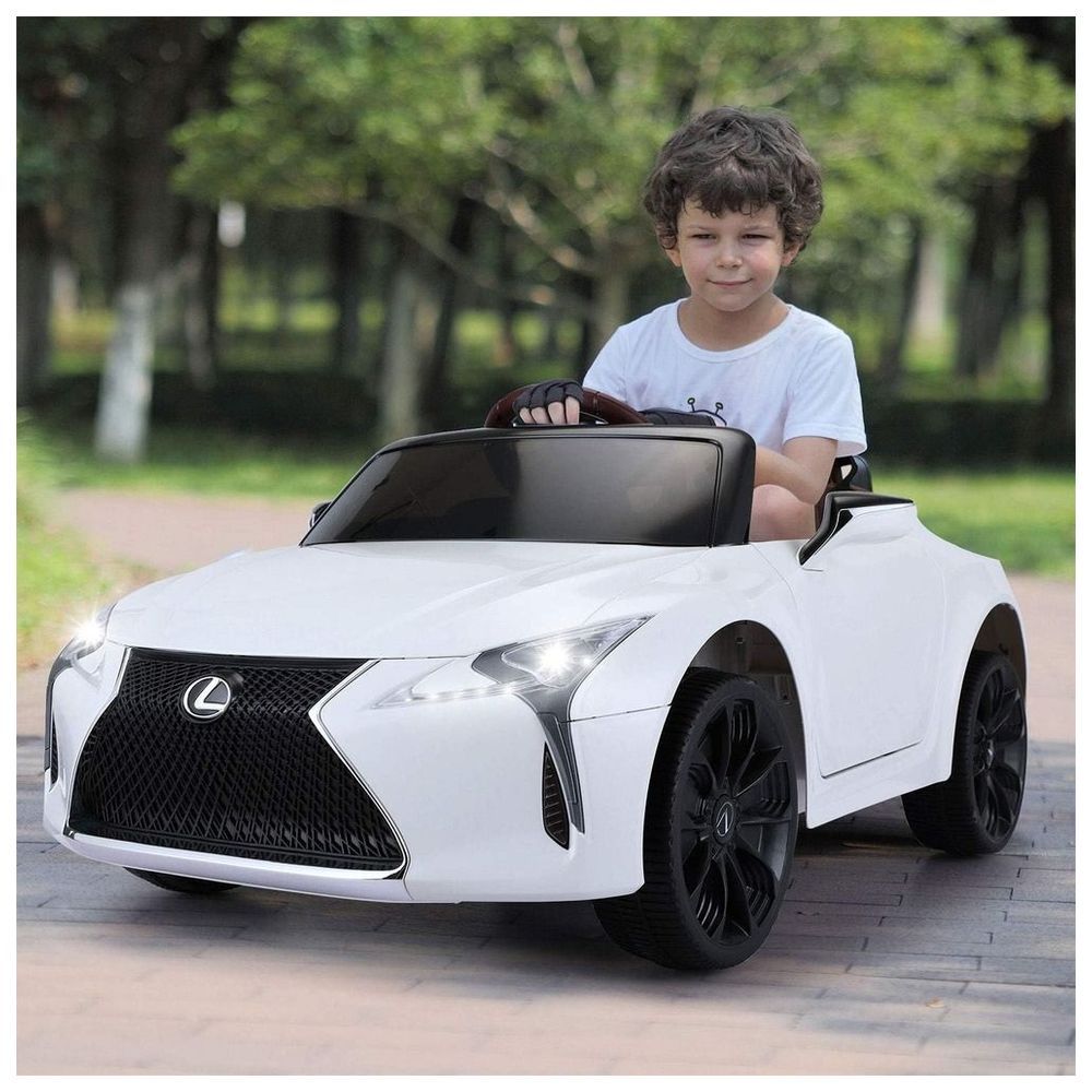 Myts - LC Lexus Kids Ride-On Car - White - 12 V