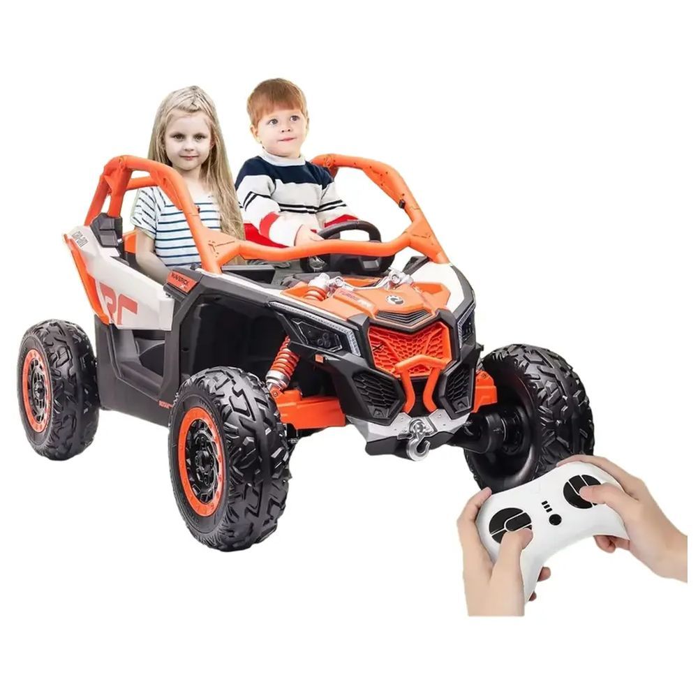 Myts - RS UTV Buggy Electric Ride-On Car - Orange - 24 V