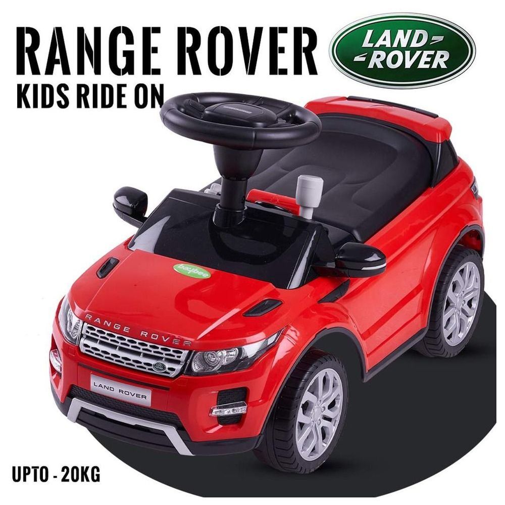 Myts - Licensed Sporty Range Rover Baby Push Car - Red