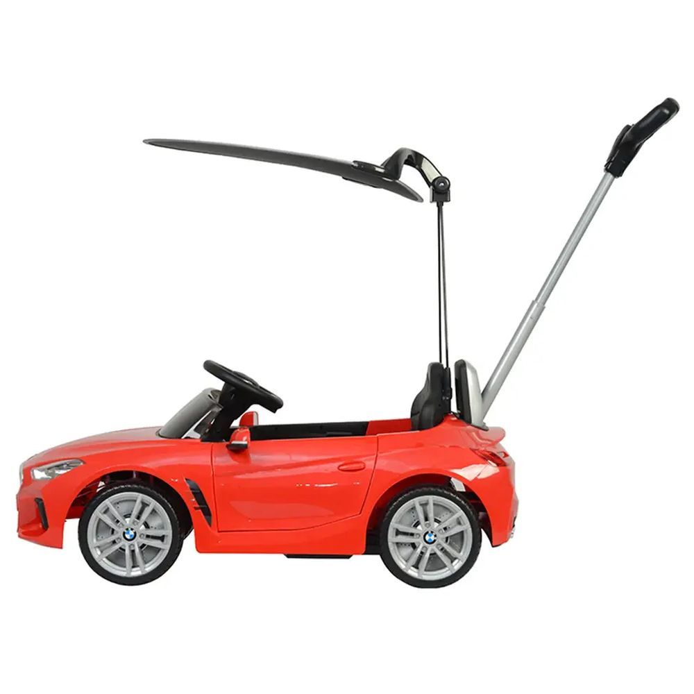 Myts - BMW Z4 Sports Kids Push Car With Shade - Red