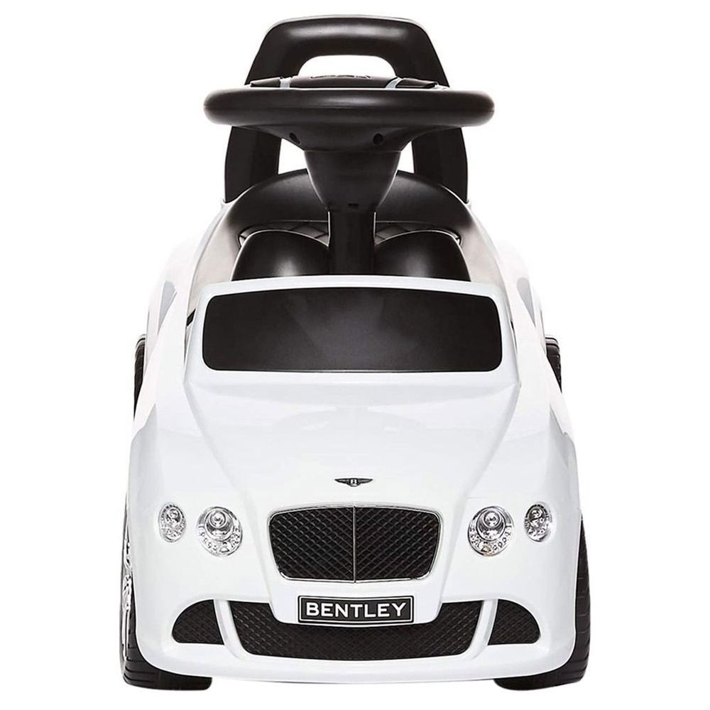 Myts - Licensed Bentley Model Kids Push Car - White