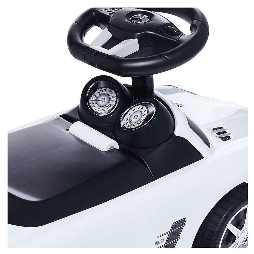 Myts - Licensed Mercedes Model Kids Push Car - White