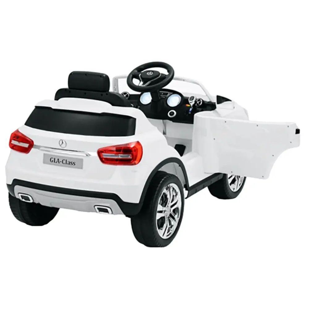 Myts - Licensed Mercedes GLA Class Kids Ride-On Car - White - 12 V