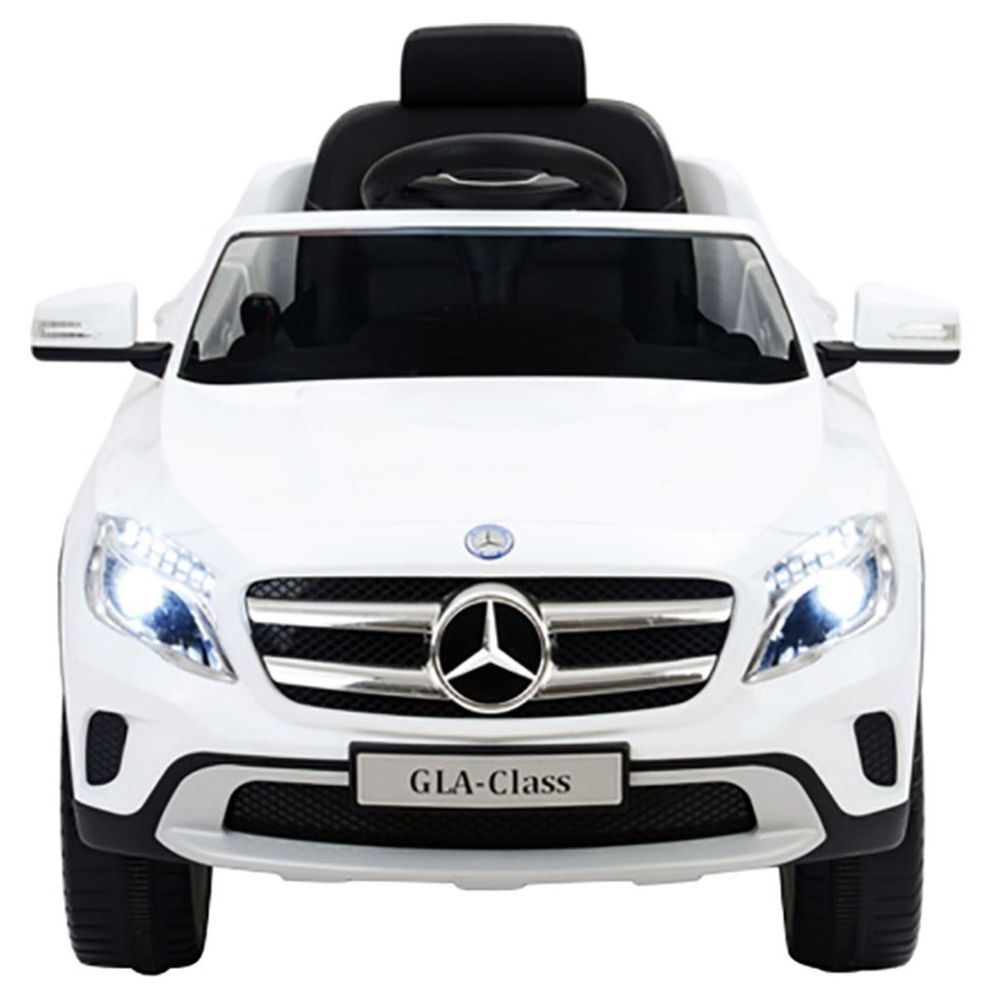 Myts - Licensed Mercedes GLA Class Kids Ride-On Car - White - 12 V