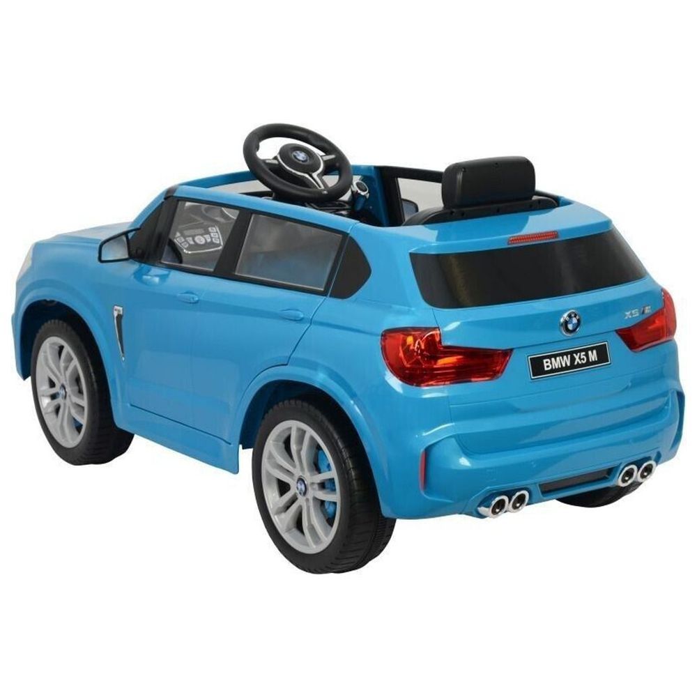 Myts - Licensed Electric BMW X5 M Boys Ride-On Car - Blue - 12 V