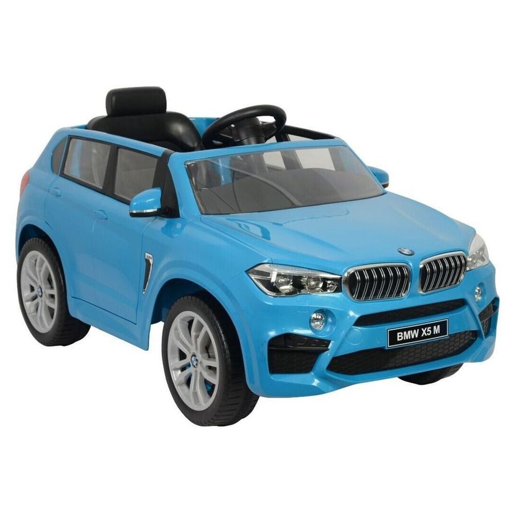 Myts - Licensed Electric BMW X5 M Boys Ride-On Car - Blue - 12 V