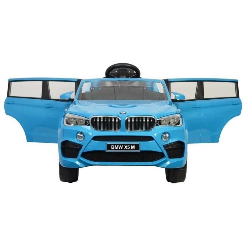 Myts - Licensed Electric BMW X5 M Boys Ride-On Car - Blue - 12 V