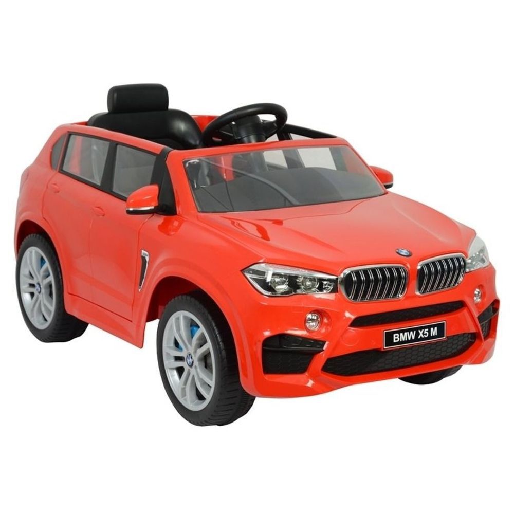 Myts - Licensed Electric BMW X5 M Kids Ride-On Car - Red - 12 V