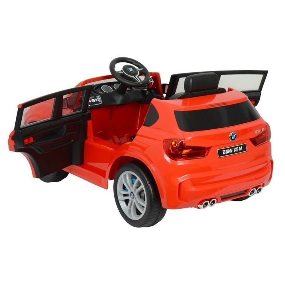 Myts - Licensed Electric BMW X5 M Kids Ride-On Car - Red - 12 V