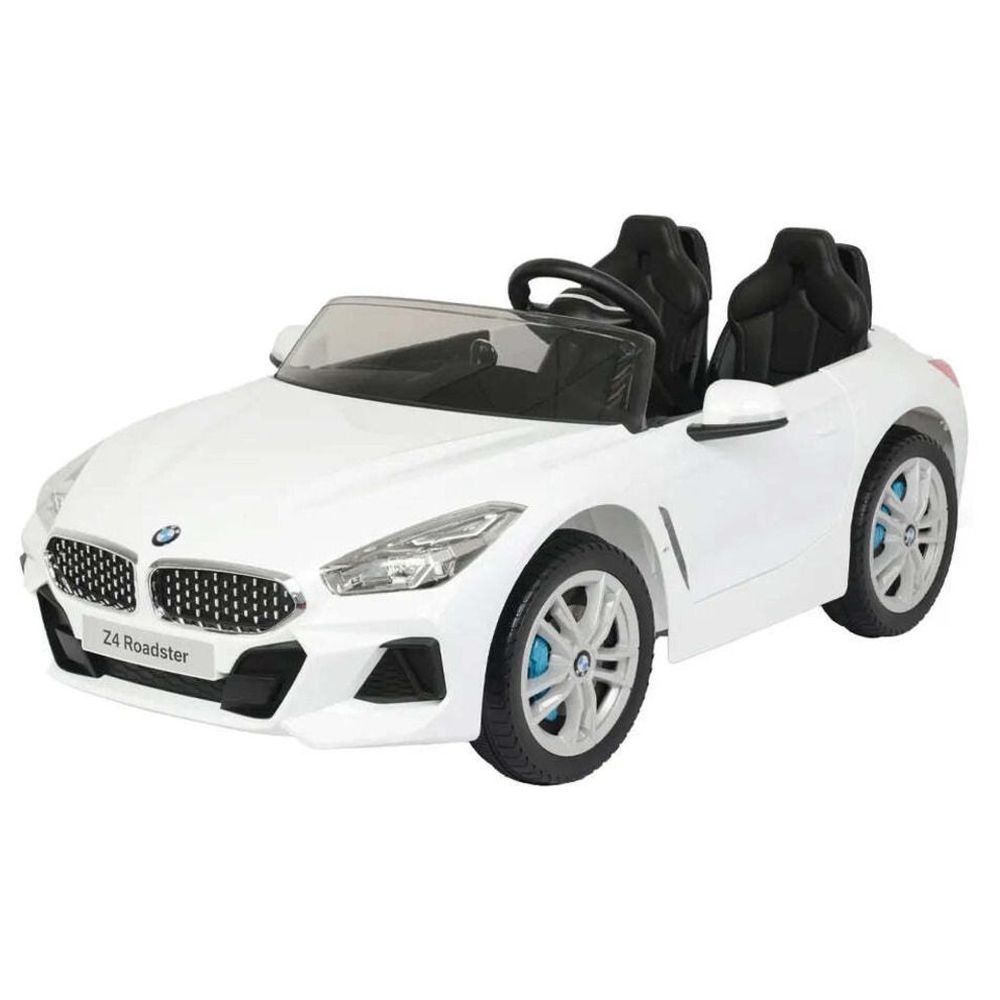 Myts - BMW Z4 Roadster Kids Ride-On Car - White - 12 V