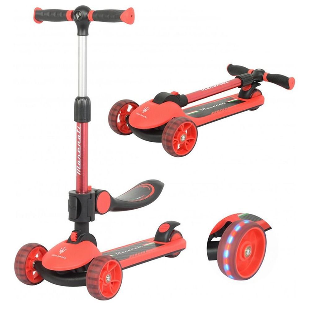 Myts - Licensed Maserati Kick Kids Scooter - Red