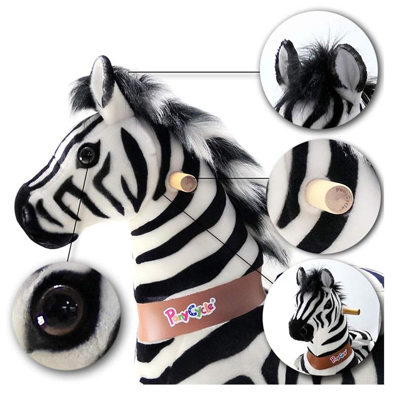 Pony Cycle - Ride-On Zebra - Small