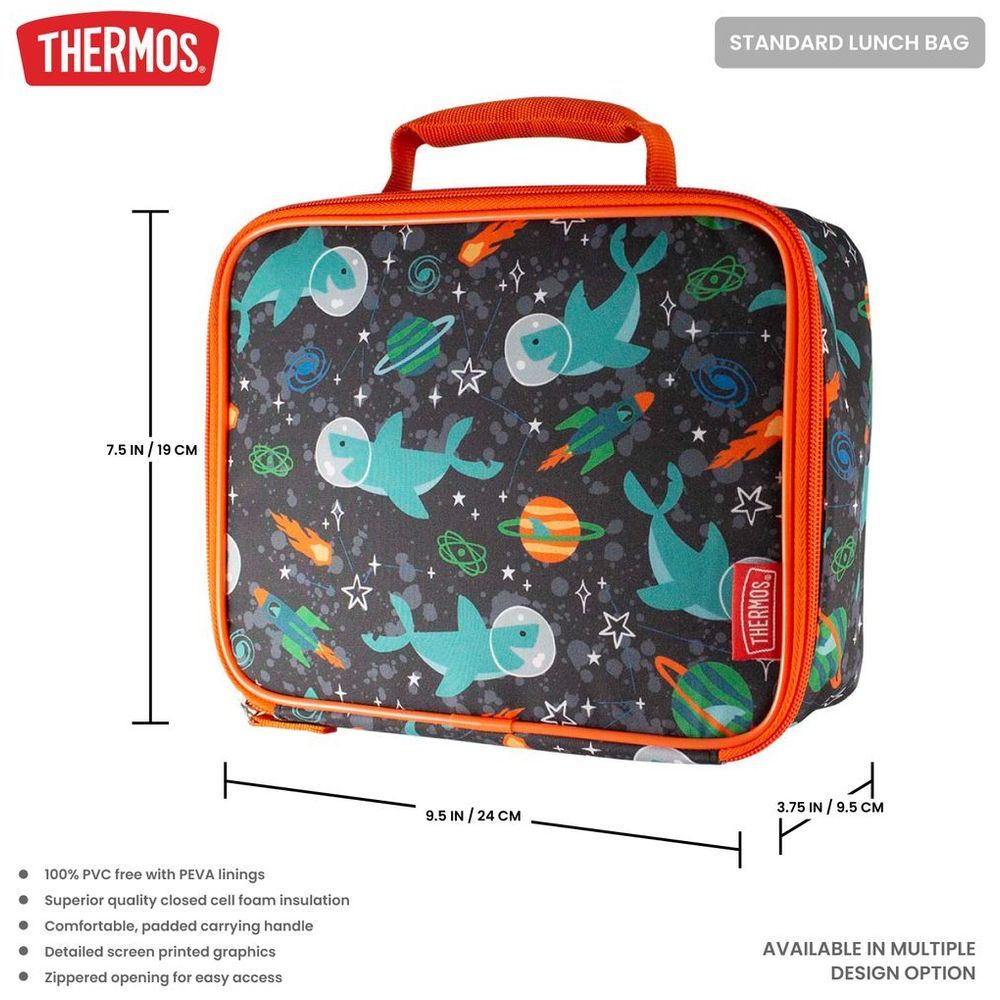 Thermos - Standard Insulated Lunch Bag - Space Party - 550ml