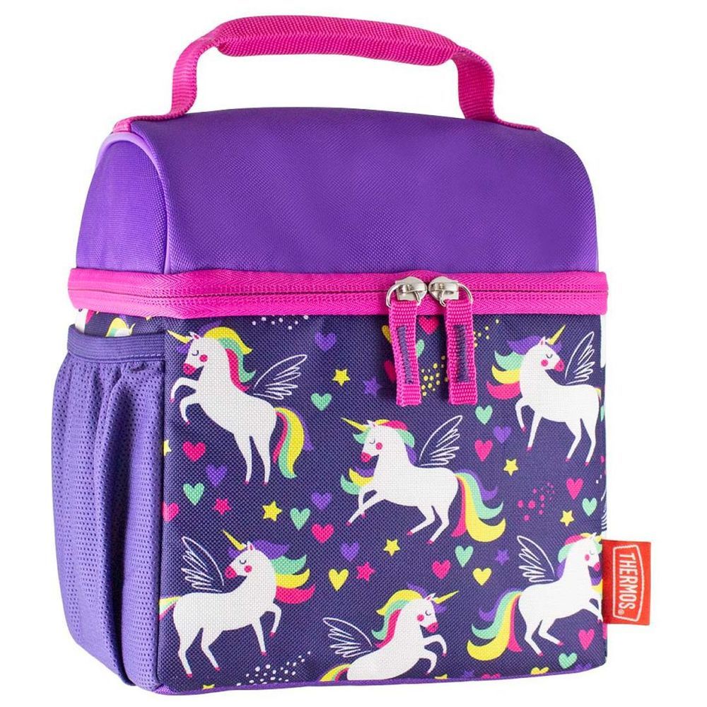 Thermos - Standard Pop Top Insulated Lunch Bag - Unicorns - 900ml