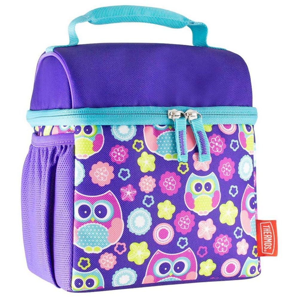 Thermos - Standard Pop Top Insulated Lunch Bag - Owls - 900ml