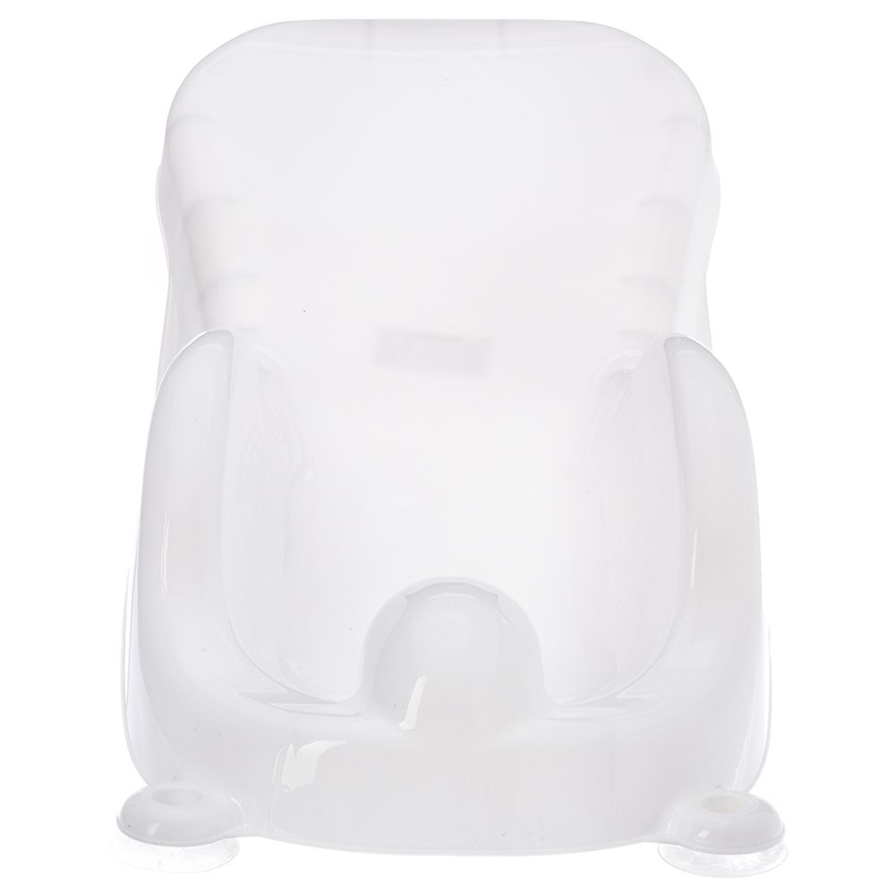 Uniq Kidz - Ergonomic Baby Bath Layback w/ Head Support - White