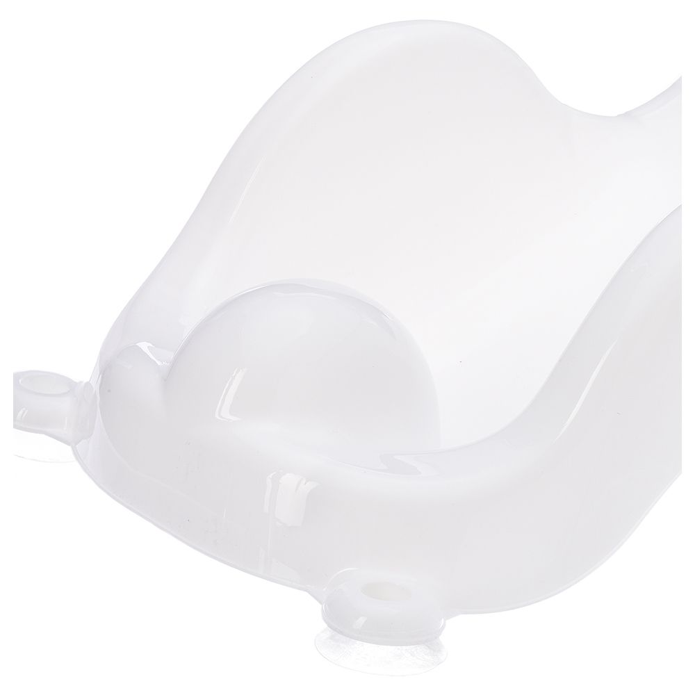 Uniq Kidz - Ergonomic Baby Bath Layback w/ Head Support - White