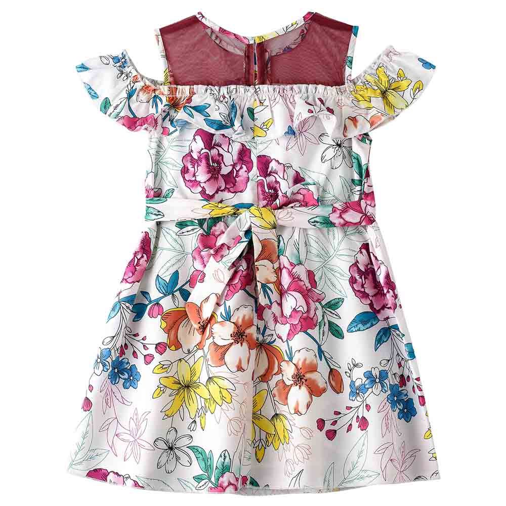 Jelliene - Blooming Adventures Comfort Girl's Floral Dress