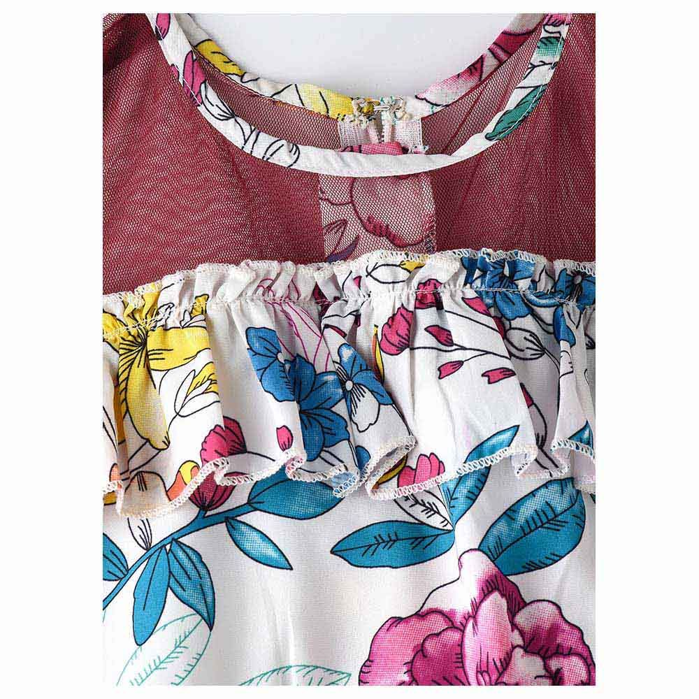 Jelliene - Blooming Adventures Comfort Girl's Floral Dress