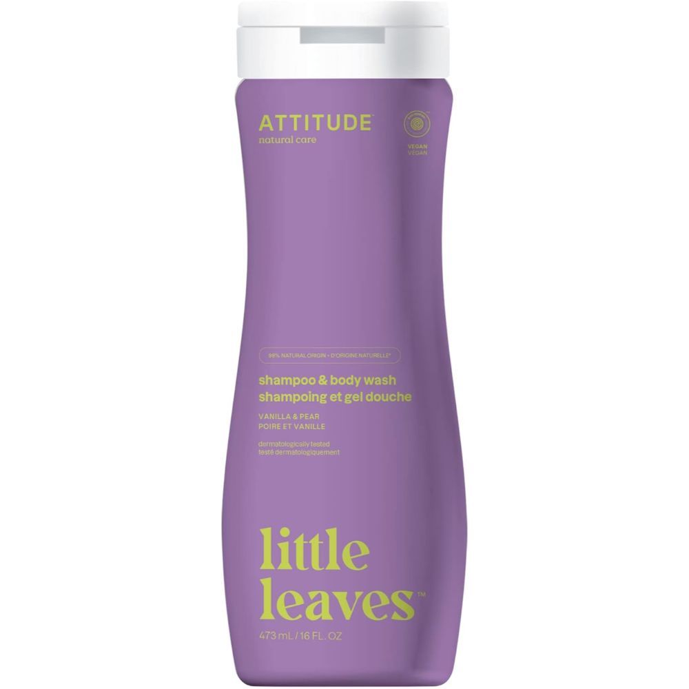 Attitude - Little Leaves 2-in-1 Shampoo Vanilla & Pear 473ml