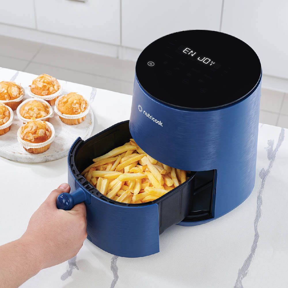 Nutricook - Air Fryer Mini 1500W 3.3L - Blue