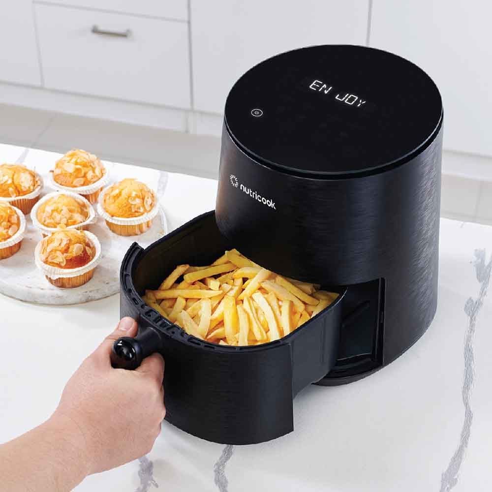 Nutricook - Air Fryer Mini 1500W 3.3L - Black